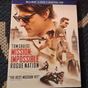MISSION IMPOSSIBLE: ROGUE NATION on BLU-RAY + DVD Tom Cruise
